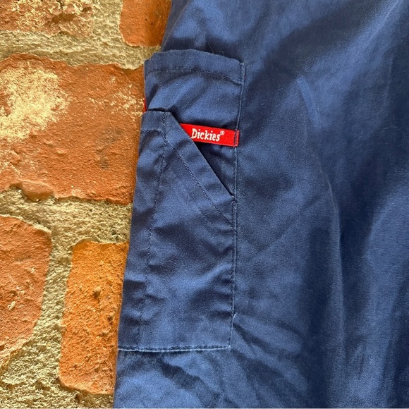 Dickies EDS Signature Women Scrubs Blue Pant Natural Rise Pull-On Size XL - Picture 2 of 16